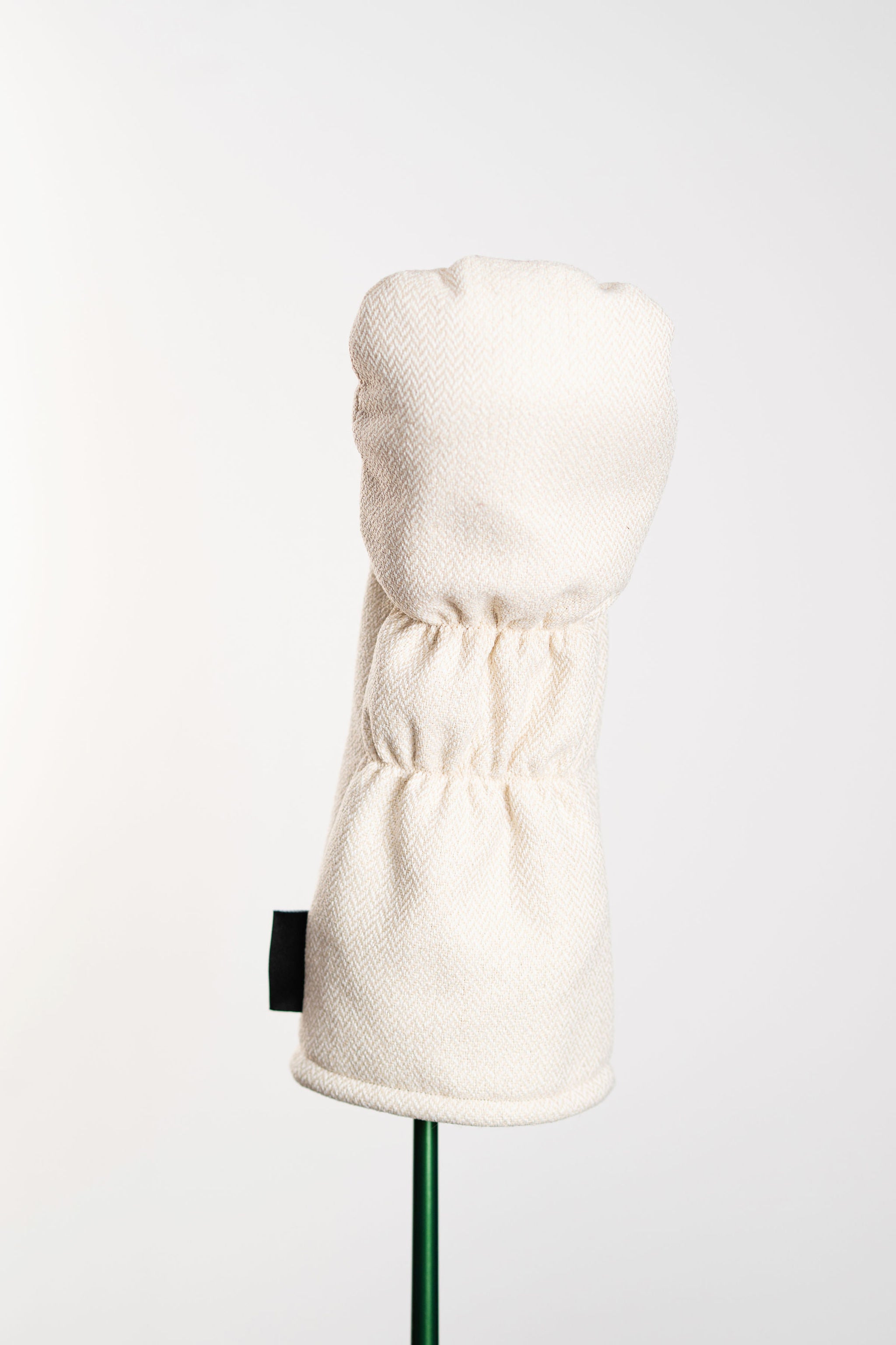 Cream Herringbone Tweed Driver