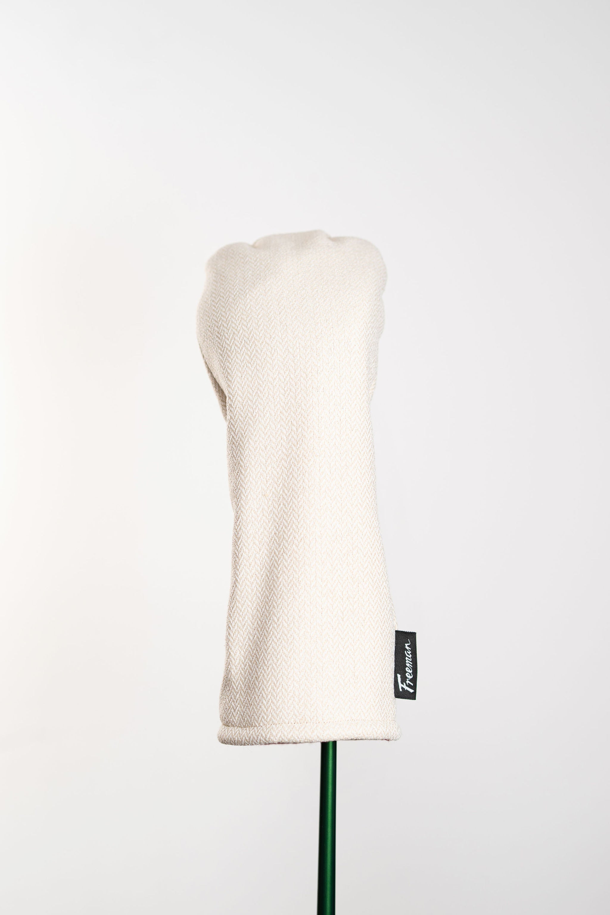 Cream Herringbone Tweed Driver