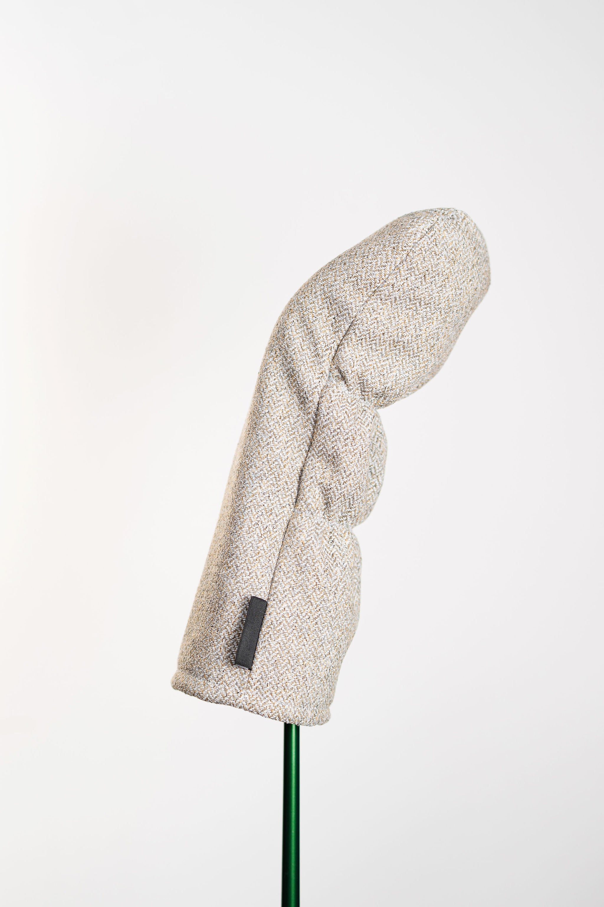 Grey  Herringbone Tweed Driver