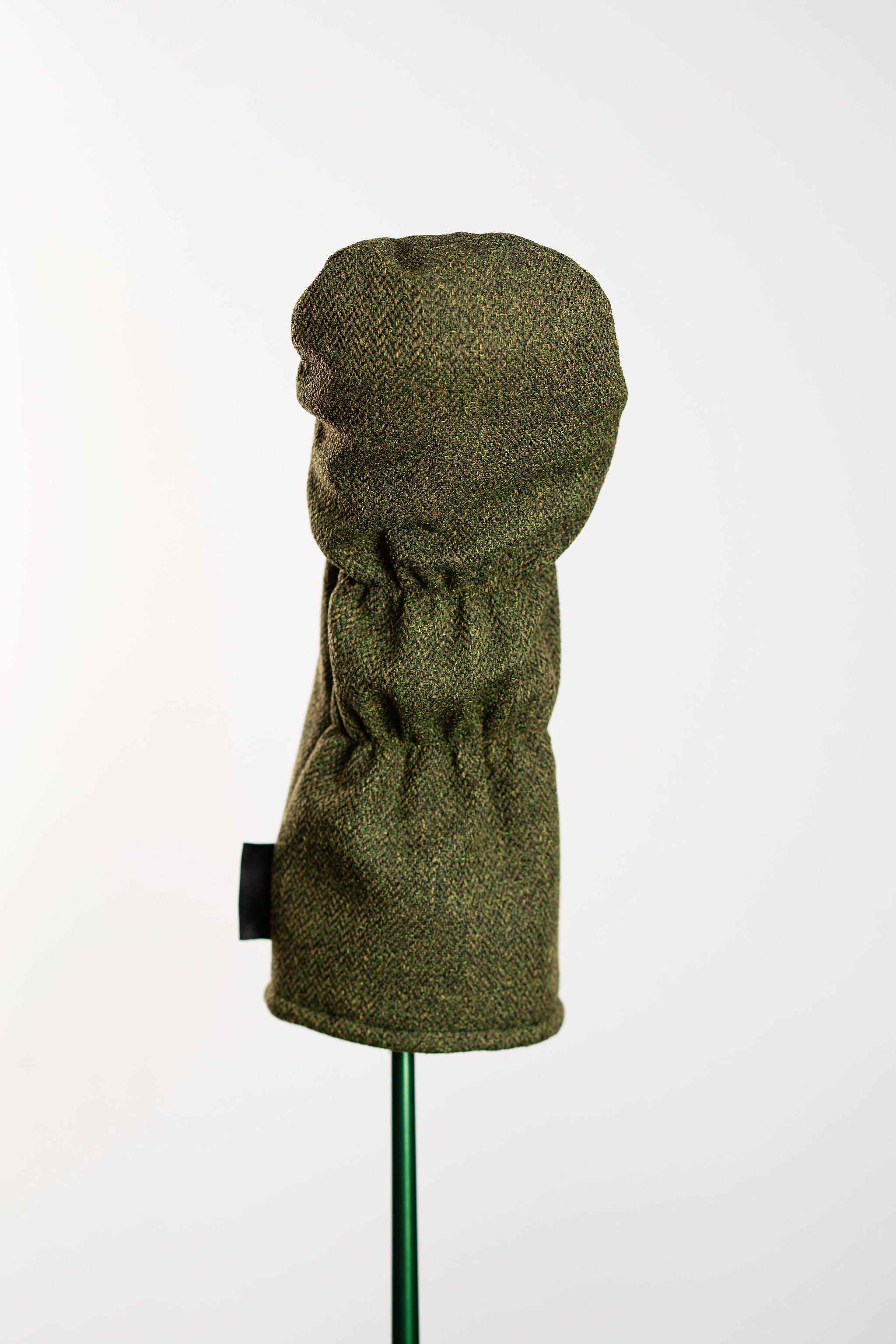 Green  Herringbone Tweed Driver