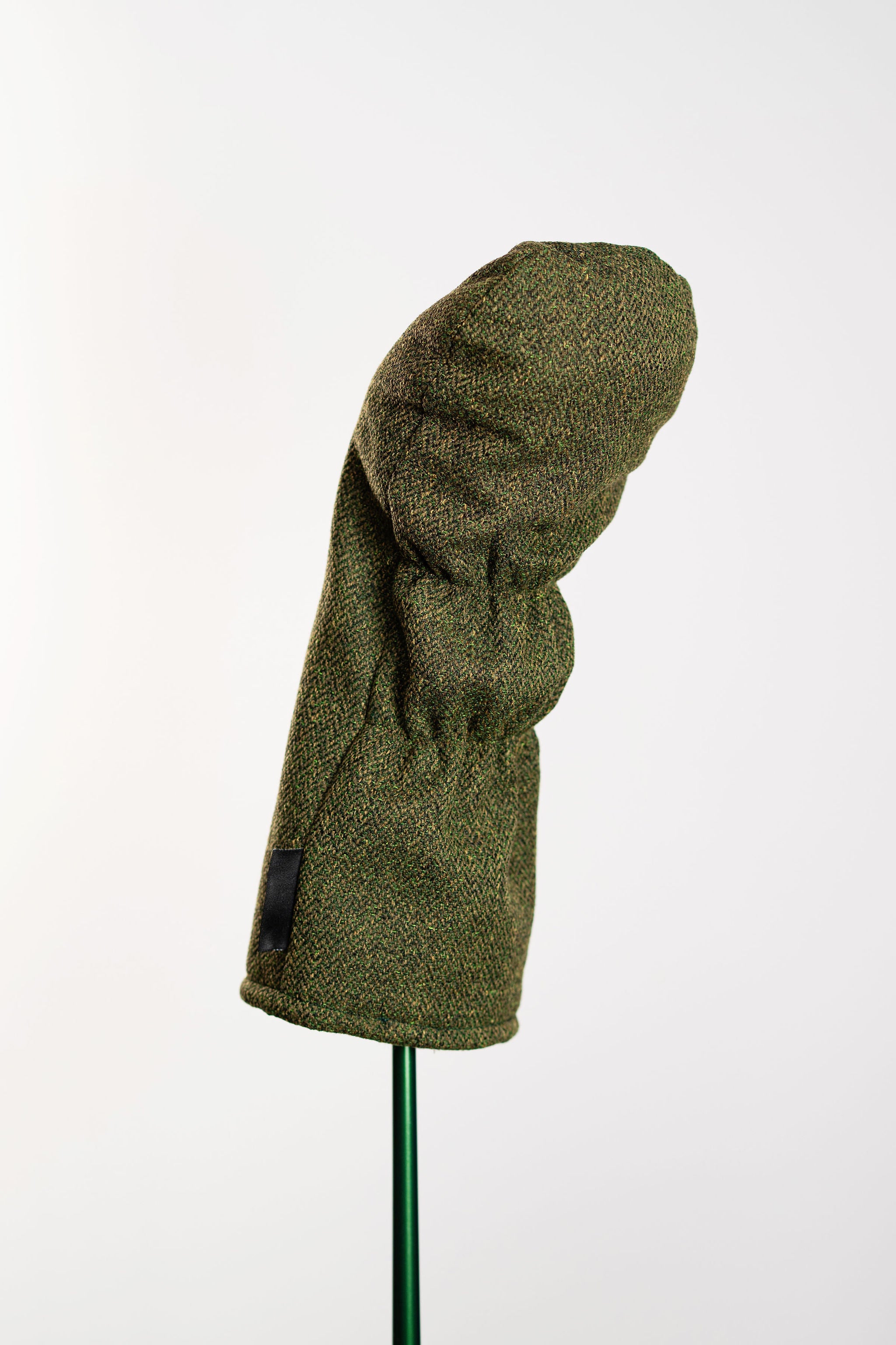 Green  Herringbone Tweed Driver