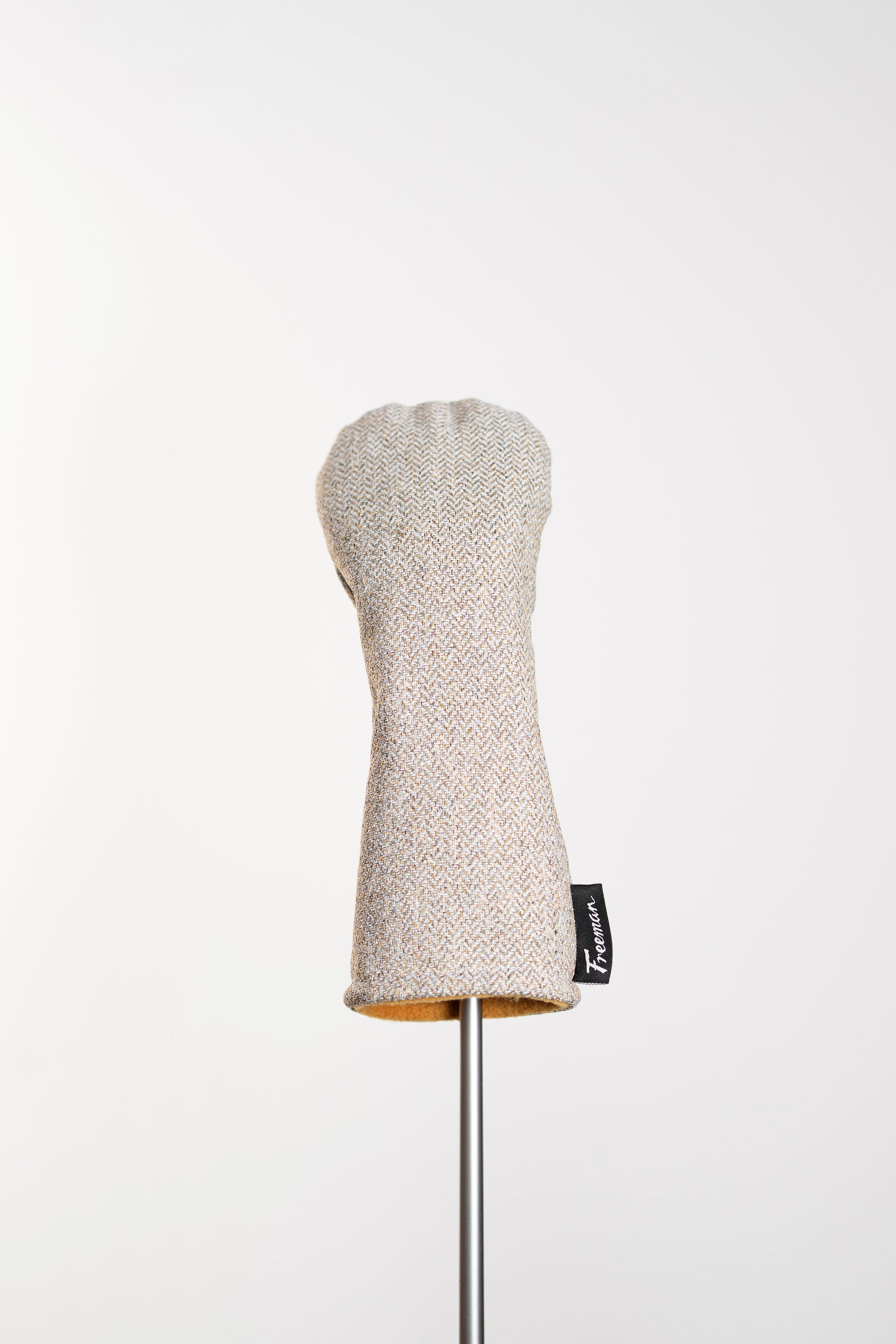 Grey Herringbone Tweed Fairway