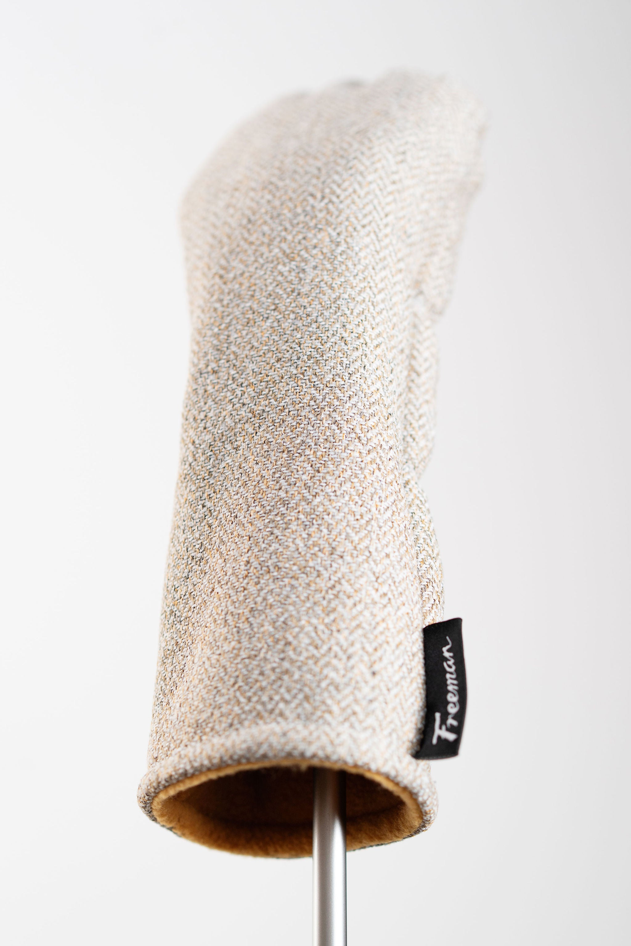 Grey Herringbone Tweed Fairway