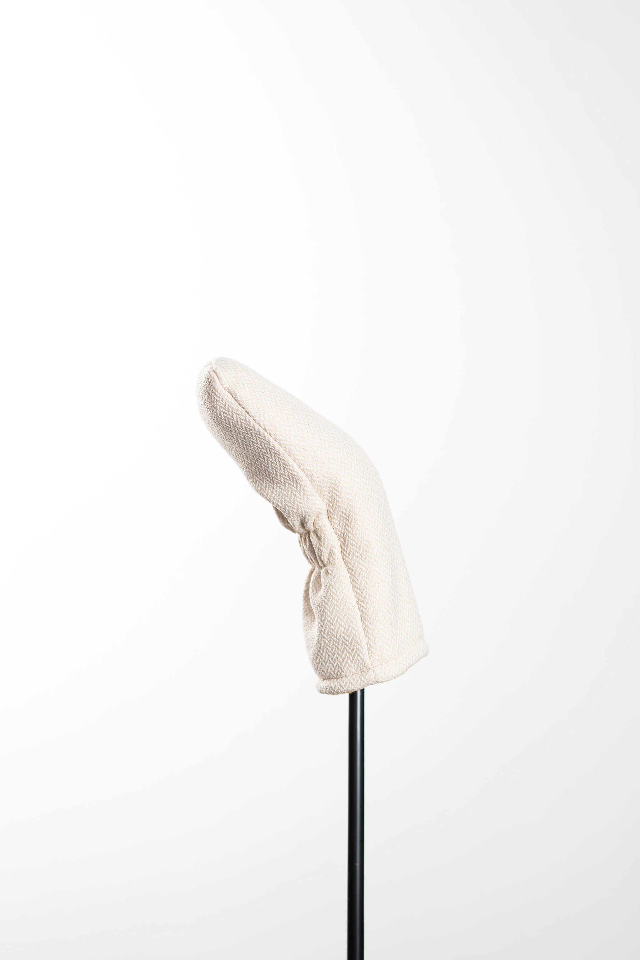 Cream Herringbone Tweed Hybrid