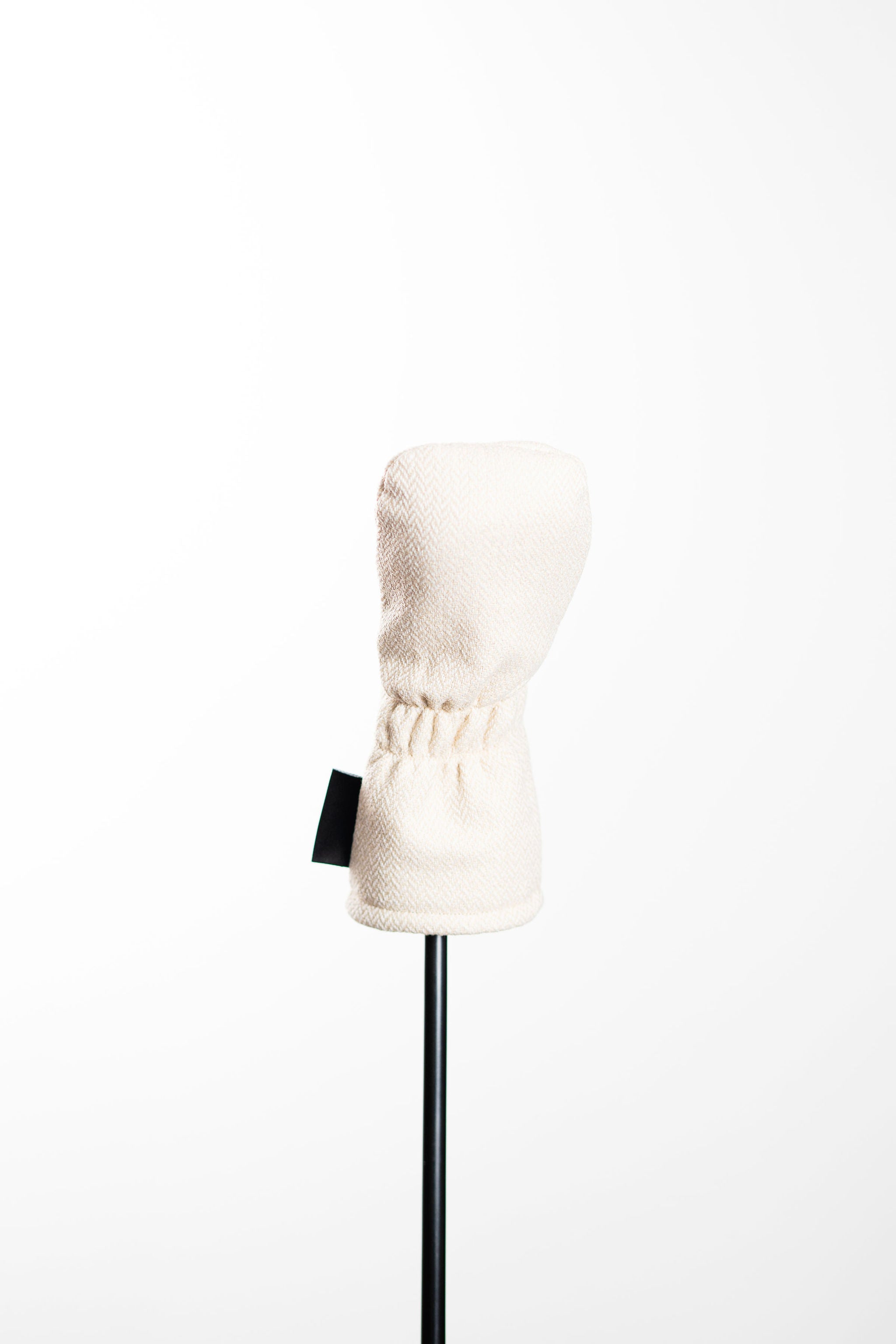 Cream Herringbone Tweed Hybrid