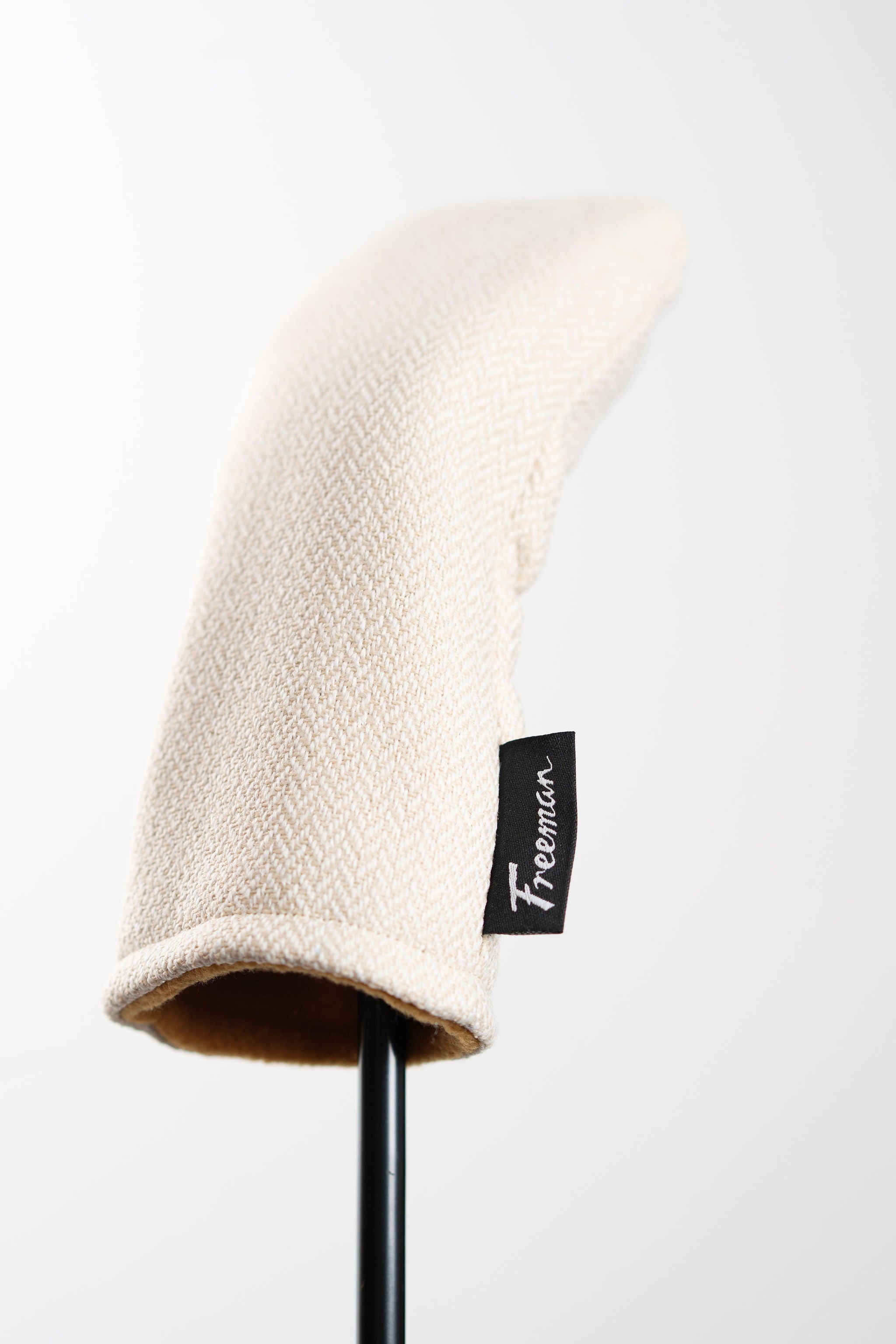 Cream Herringbone Tweed Hybrid